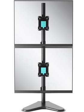 Кронштейн Onkron D208FS-B, для двух мониторов, 13"-34", до 16 кг, настольный, чёрный