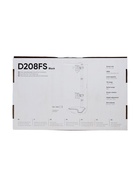Кронштейн Onkron D208FS-B, для двух мониторов, 13"-34", до 8 кг, настольный, черный 10967156