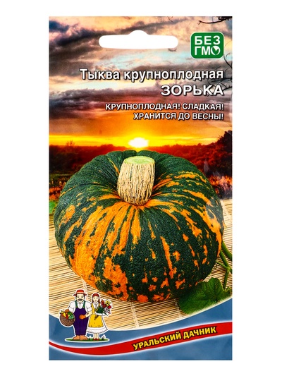 Семена Тыква Зорька - крупноплодная (УД) Е/П , Е/П,  6 шт.