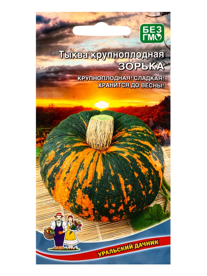 Семена Тыква Зорька - крупноплодная (УД) Е/П , Е/П,  6 шт. - Фото 1