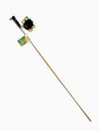 Дразнилка - удочка «Норковый паук», на деревянной палочке, цвет МИКС (комплект 3 шт) - фото 68175988