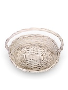 Набор корзин 3 шт, 39х32х14, 34х27х12, 29×22×10 см, лоза белый 10976851