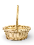 Набор корзин 3 шт, 36х36х14, 30х30х13, 23х23х7  лоза белый 10976854