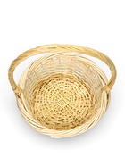 Набор корзин 3 шт, 36х36х14, 30х30х13, 23х23х7  лоза белый 10976854