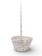 Набор корзин 2 шт, 27х77х17, 19х19х13,  лоза белый 10976856