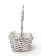 Набор корзин 3 шт, 39х20х14, 26х17х13, 21х13х11  лоза белый 10976857