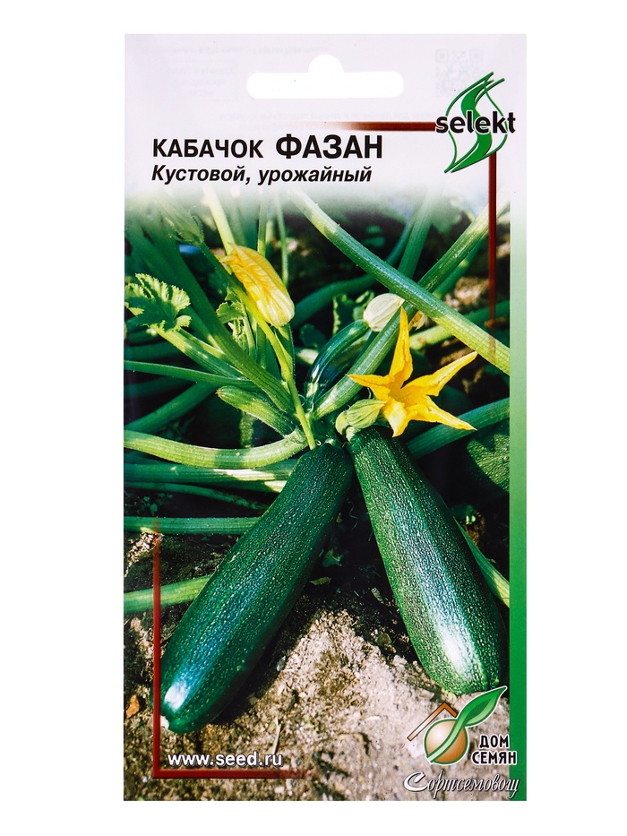 Семена Кабачок Фазан 14 шт