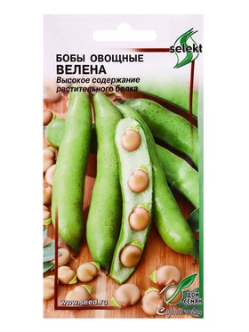 Семена Бобы овощные Велена 10 шт  (артикул 10965548)  большой выбор товаров оптом и в розницу по низким ценам с доставкой
