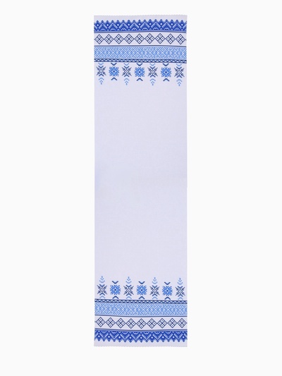Рушник «Гармония», 150×36 см, синий