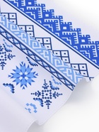 Рушник «Гармония», 150×36 см, синий - фото 68176190