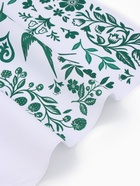 Рушник «Ласточки с зелёным орнаментом», 150×36 см - фото 68176210