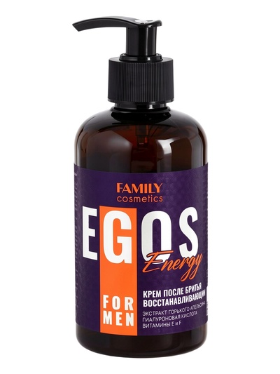 Крем после бритья EGOS for men восстанавливающий, 285 мл