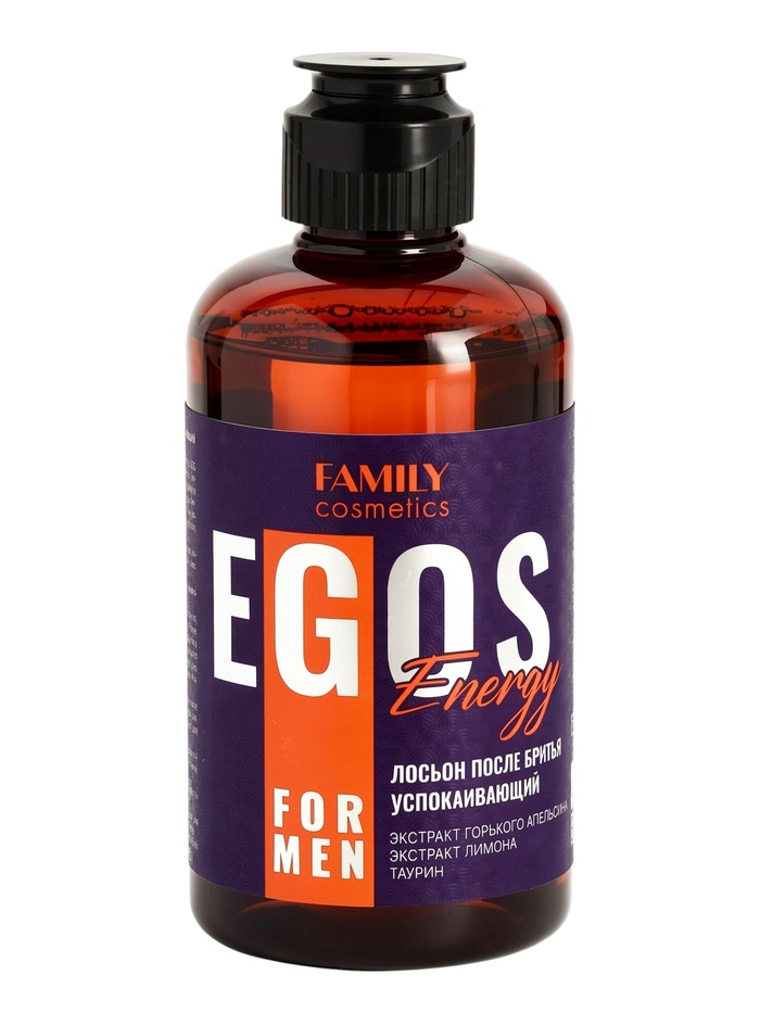 Лосьон после бритья Energy EGOS for men успокаивающий, 285 мл - Фото 1