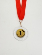 Медаль призовая «1 место», на ленте, d=5 см - фото 809452960