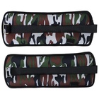 УЦЕНКА Утяжелители неопреновые ONLYTOP, 2 шт.×1.5 кг, цвет милитари - Фото 12