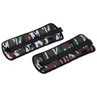 УЦЕНКА Утяжелители неопреновые ONLYTOP, 2 шт.×1.5 кг, цвет милитари - Фото 5
