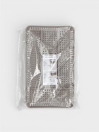 Лоток под столовые приборы Доляна, 4 отделения, 29.5×18×4 см, пластик, серый - Фото 4