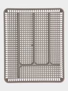 Лоток под столовые приборы 5 отделений, 29,5х24х4 см, цвет серый 10917651