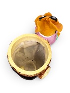 Фигурное кашпо 13 х 9 х 15см  "Заяц на велосипеде" - Фото 7