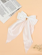 Заколка - автомат для волос «Абель», 35?19 см, белая (комплект 2 шт) - фото 68176381