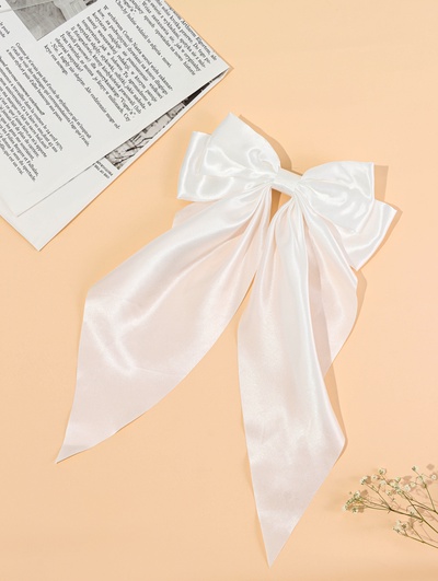 Заколка - автомат для волос QF «Абель», 35×19 см, белая