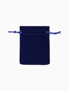 Набор бархатных подарочных мешочков 50шт. "Классика", 9*12, цвет синий (4621403) 10952624