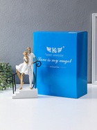 Фигура полистоун «Парочка стоит у перил», бело-золотой, 5.5×20×26.5 см - Фото 5