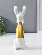 Сувенир полистоун "Пёсик в золотой кофточке" 9х22х26,5 см 10954832