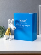 Сувенир полистоун "Пёсик в золотой кофточке" 9х22х26,5 см 10954832