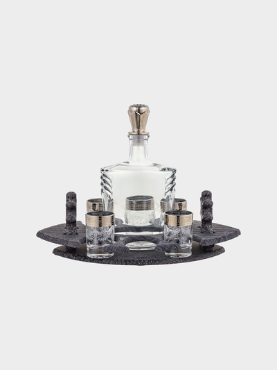 УЦЕНКА Мини-бар «Фрегат», барокко, 6 предметов, 500/50 мл