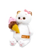 Мягкая игрушка «Кошечка Ли-Ли с мороженым», 18 см - Фото 3