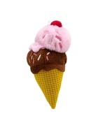 Мягкая игрушка «Кошечка Ли-Ли с мороженым», 18 см - Фото 4