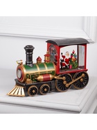 УЦЕНКА Фигура светодиодная «Новогодний паровоз», 31×10×17 см, от батареек ААх3, свечение тёплое белое - Фото 6