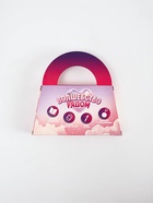 Подарочный набор: блокнот А6, 8 л., резиночки, брелок-пушистик, мини ручка «Принцесса» - фото 68974545