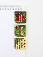 Подарочный набор: блокнот А6, 40 л., магнитные закладки, ручка «Настоящему герою» - Фото 4