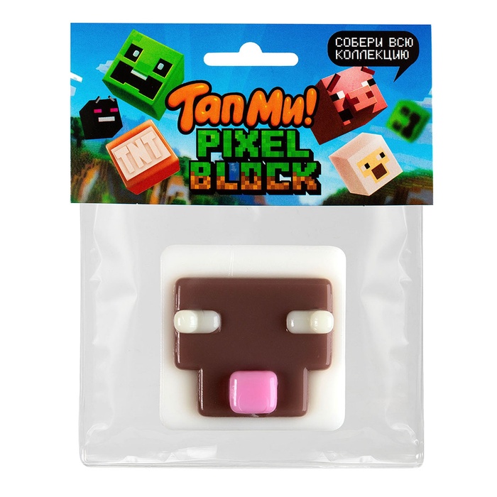 Сквиш антистресс - игрушка "Майнкрафт", белый SQ009 - Фото 1