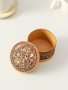 Шкатулка для украшений «Машенька», круглая, 8.5×5 см, береста - Фото 6