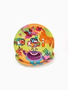 Тарелка одноразовая бумажная, 18 см, Ум и Хрум - фото 120955304