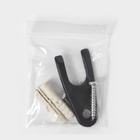 УЦЕНКА Диспенсер для жидкого мыла механический 350 мл, пластик, цвет белый - Фото 10