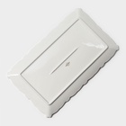 УЦЕНКА Блюдо сервировочное Magistro «Kingdom» 38.5×23.5×2.5 см 10983114