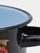 УЦЕНКА Кастрюля 2 л цил декор красно-чёрная с тонированием МИКС - Фото 5