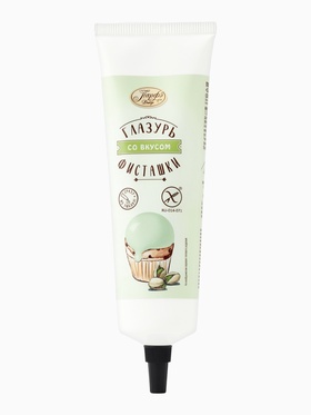 Глазурь сахарная, со вкусом фисташки, 120 г