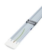 Светильник светодиодный VKL Electric, 40 Вт, 3600 лм, 6500К, 1200×75×23 мм, матовый, свечение холодное белое - Фото 4