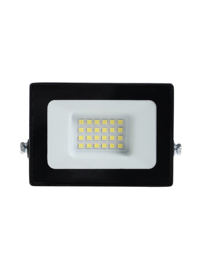 Прожектор светодиодный VKL Electric, 20 Вт, 2400 лм, 6500К, IP65, 220 В, чёрный, свечение холодное белое