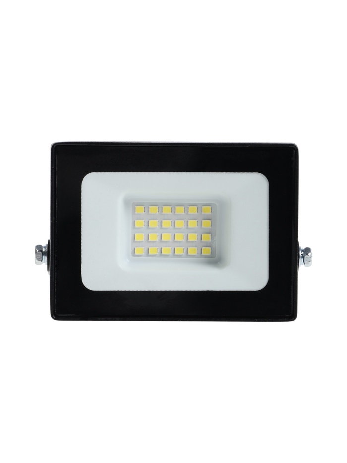 Прожектор светодиодный VKL Electric, 20 Вт, 2400 лм, 6500К, IP65, 220 В, чёрный, свечение холодное белое - Фото 1