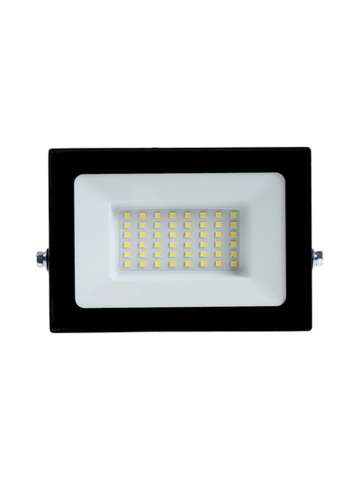 Прожектор светодиодный VKL Electric, 50 Вт, 6000 лм, 6500К, IP65, 220 В чёрный, свечение холодное белое