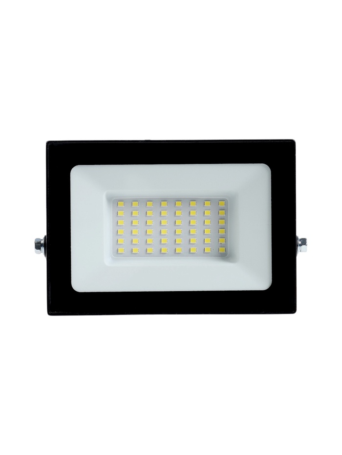 Прожектор светодиодный VKL Electric, 50 Вт, 6000 лм, 6500К, IP65, 220 В чёрный, свечение холодное белое - Фото 1