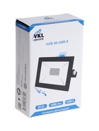 Прожектор светодиодный VKL Electric, 50 Вт, 6000 лм, 6500К, IP65, 220 В чёрный, свечение холодное белое - Фото 6