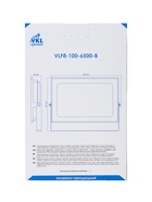 Прожектор светодиодный VKL Electric, 100 Вт, 12000 лм, 6500К, IP65, 220 В, чёрный, свечение холодное белое - Фото 8
