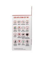 Лампа светодиодная TANGO, А70, 25 Вт, E27, 2375 лм, 4000K, IP20, свечение нейтральное белое - Фото 3